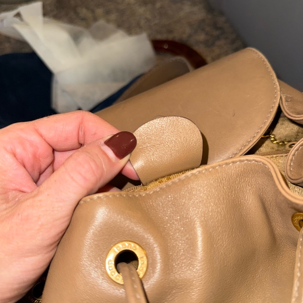 GUCCI BAMBOO RUCKSACK BACKPACK - Picture 15 of 15